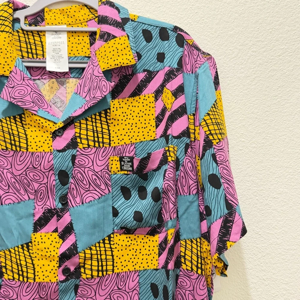 Disney Worlds Nightmare Before Christmas Sally button down shirt - Picture 2 of 15